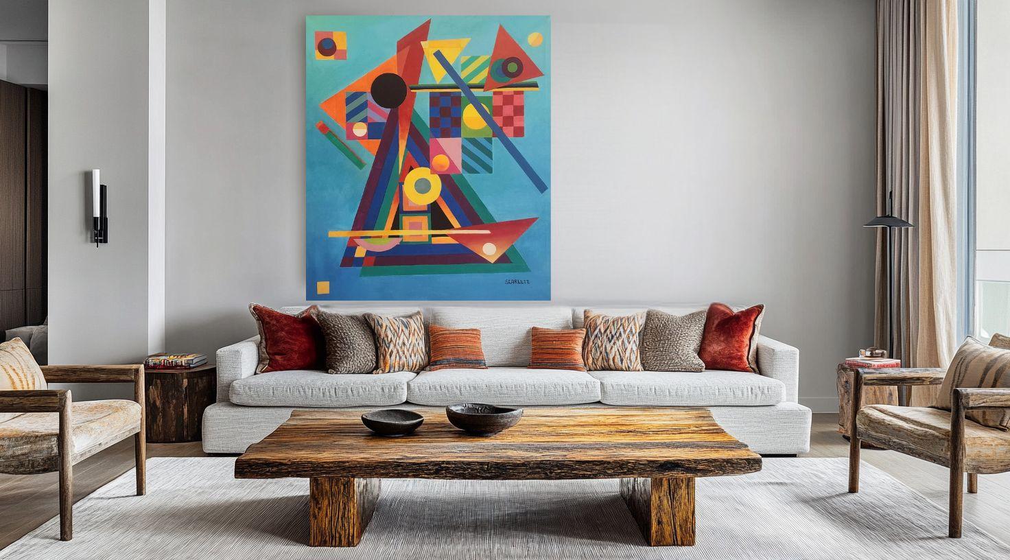 Signiert unten rechts.


Als bedeutender Vertreter der gegenstandslosen Malerei ist Rolph Scarletts Karriere und künstlerische Philosophie eng mit der frühen Geschichte des Solomon R. Guggenheim Museums in New York verbunden.

Rolph Scarlett wurde