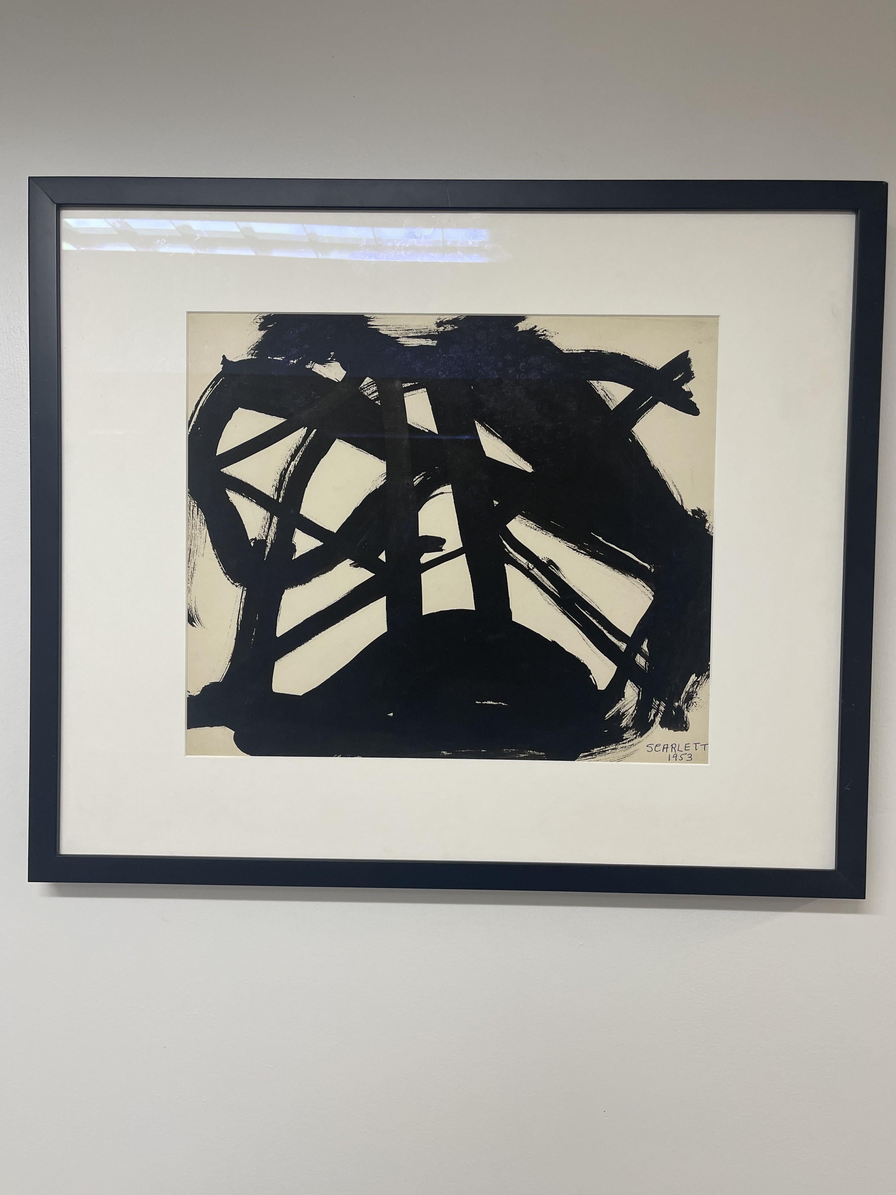 Unbenannt – Painting von Rolph Scarlett