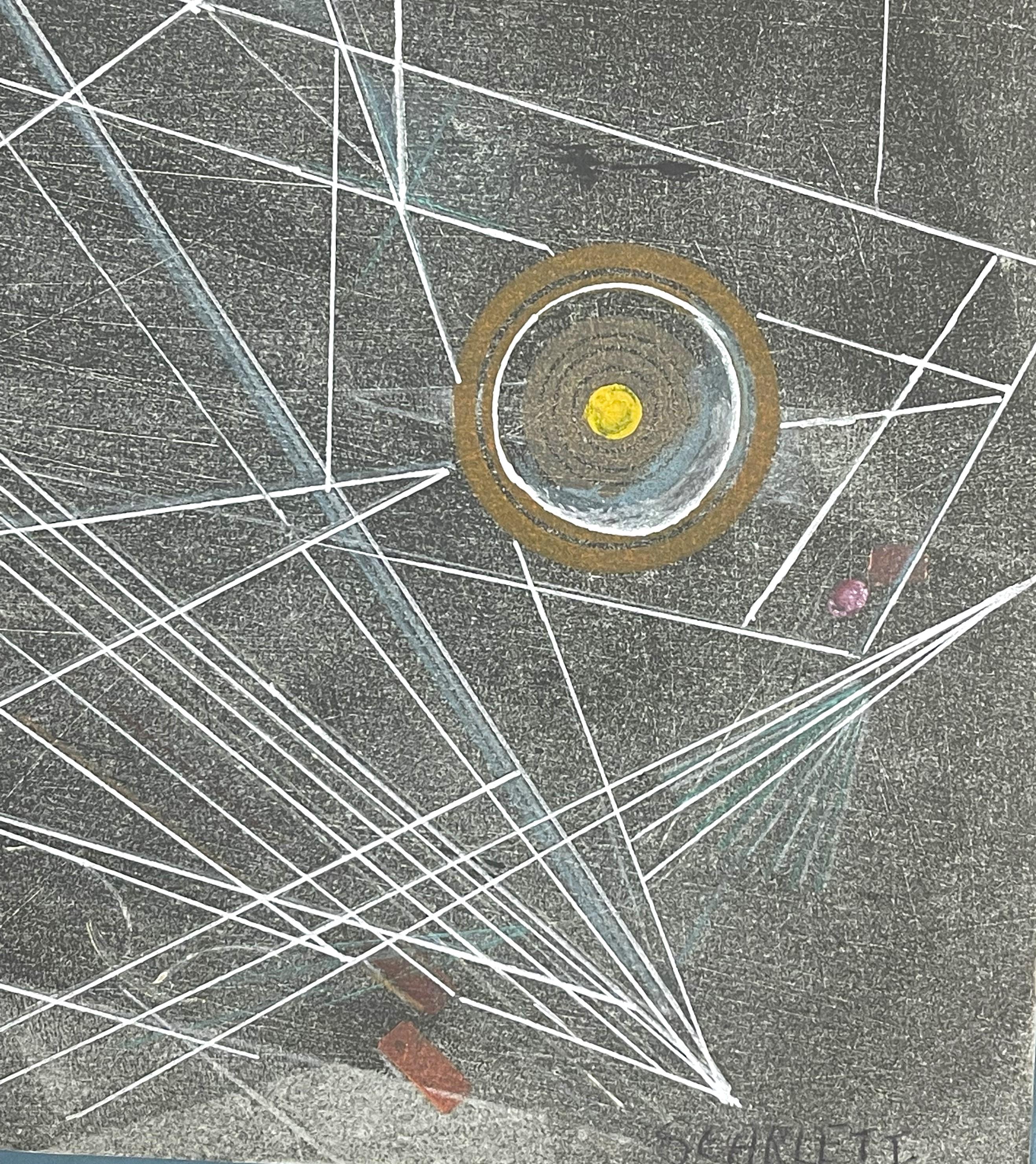 Geometrico senza titolo - Painting Astrattismo geometrico di Rolph Scarlett