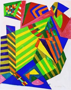 Untitled Mid-Century Modern Geometric Abstraction