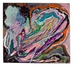 Untitled (original framed watercolor on paper)