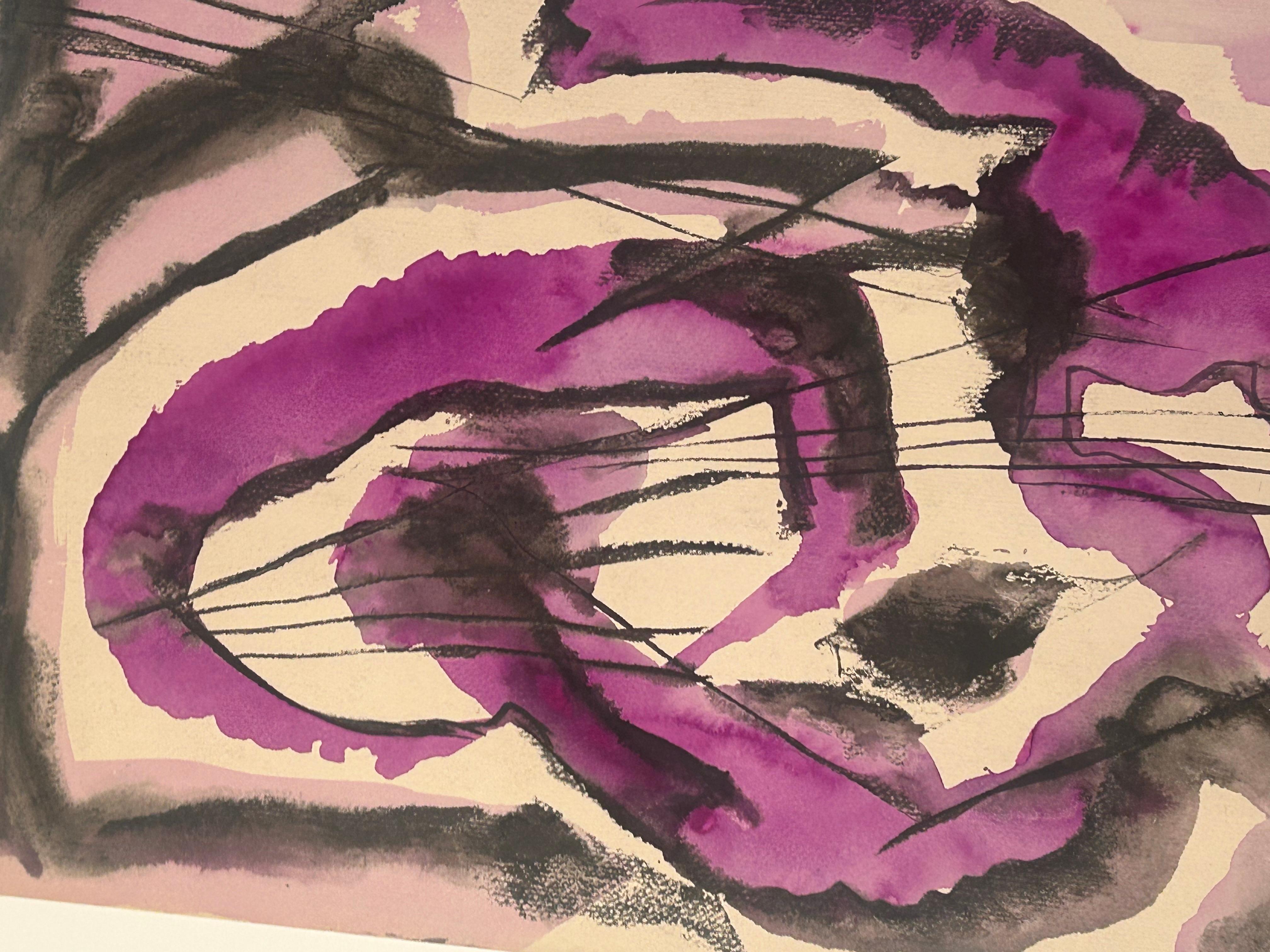 Rolph Scarlett watercolor, and ink on paper. For Sale 3