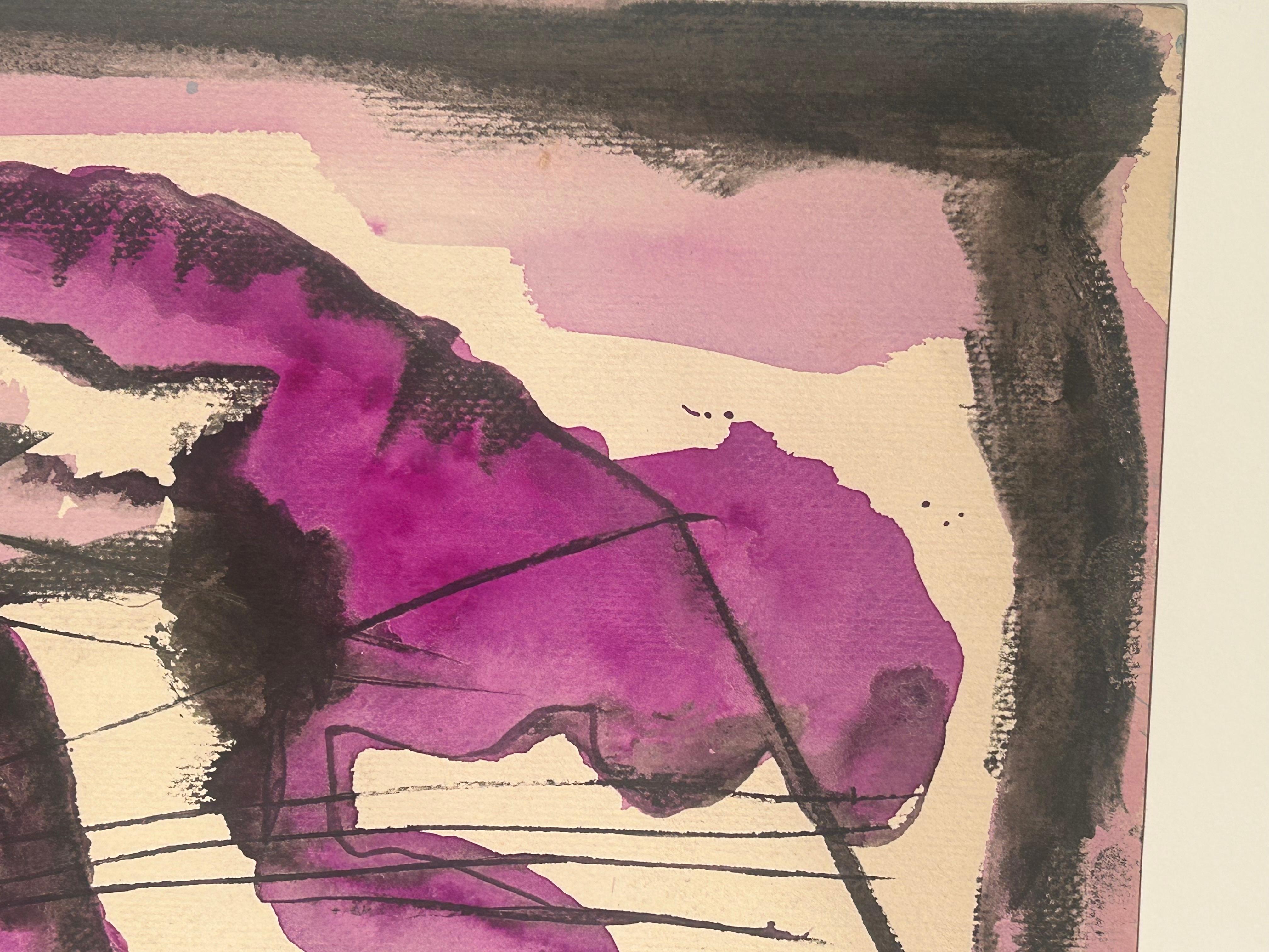 Rolph Scarlett watercolor, and ink on paper. For Sale 7
