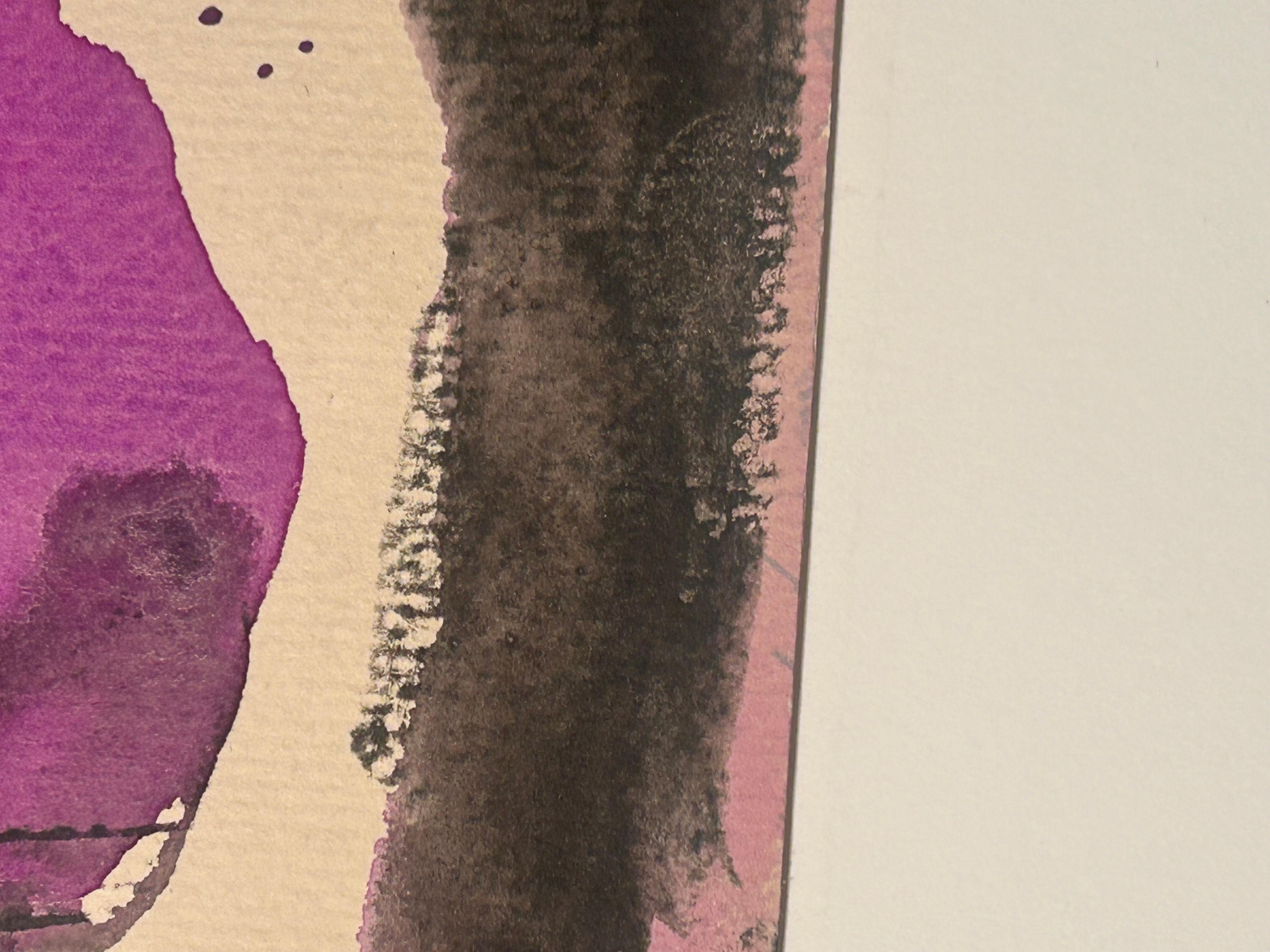 Rolph Scarlett 1889-1984. Watercolor and ink on paper.c-1940. Eric Firestone Gallery label fixed to back.. in very good condition. Colors are vibrant. Paper is very secure with some wear to corners the edges. this comes in a group that are all