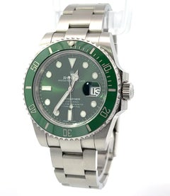 RolRolex 2016 Submariner - 116610LV Orologio Oyster in acciaio inossidabile con scheda e scatola