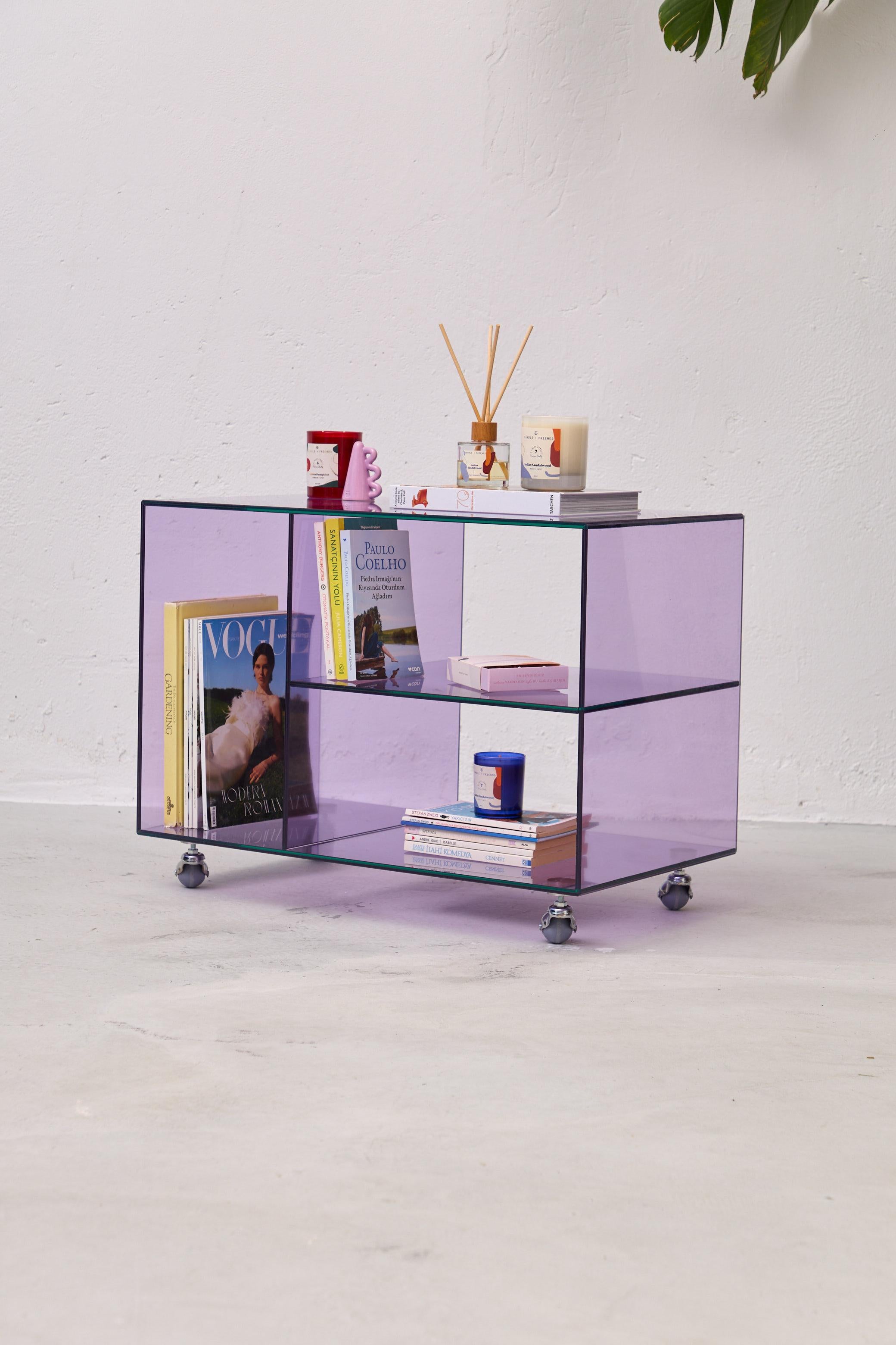 Roly Midi Lilac Trolley by Studio Monsoleil For Sale 3
