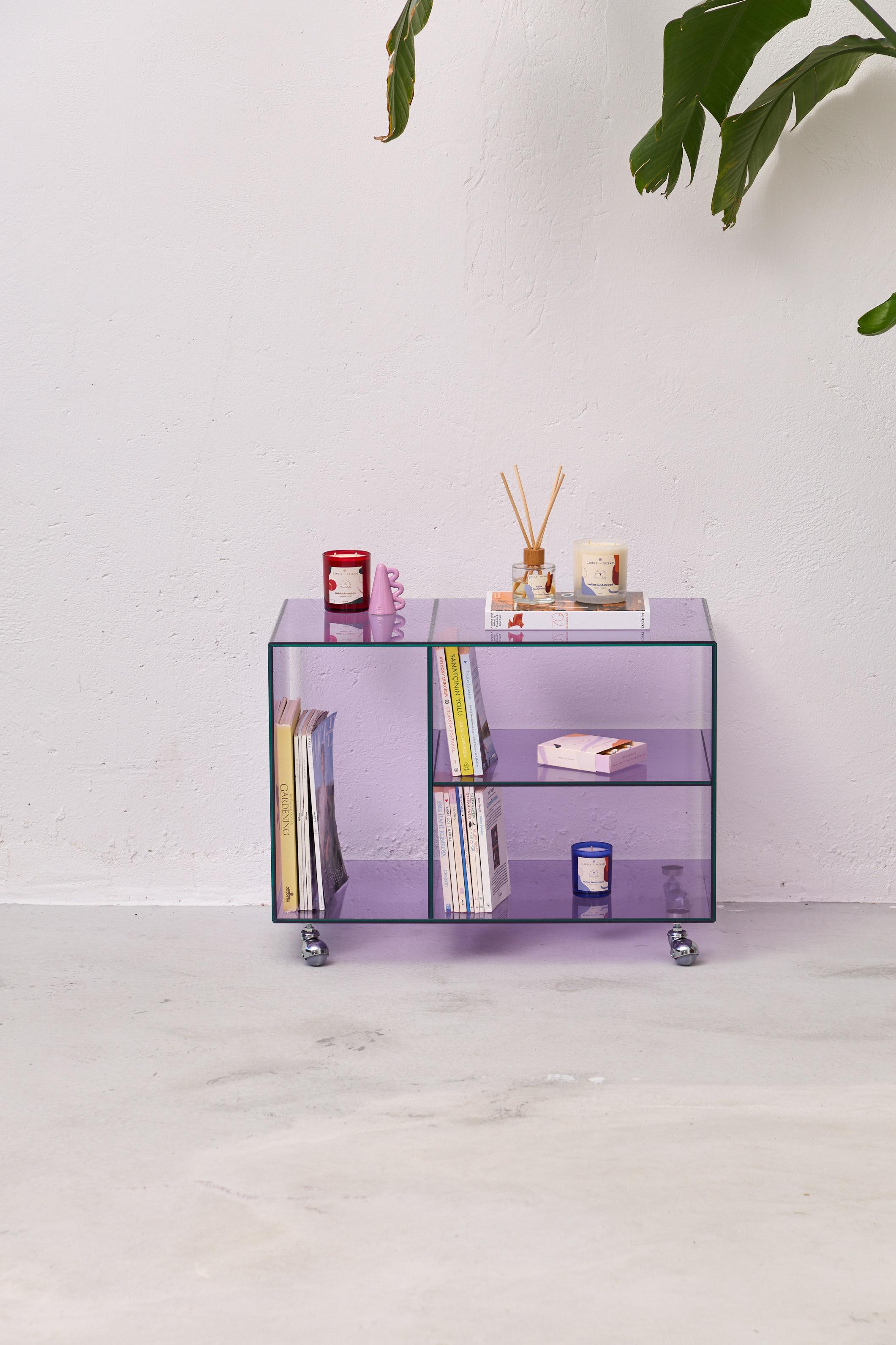 Roly Midi Lilac Trolley by Studio Monsoleil For Sale 4