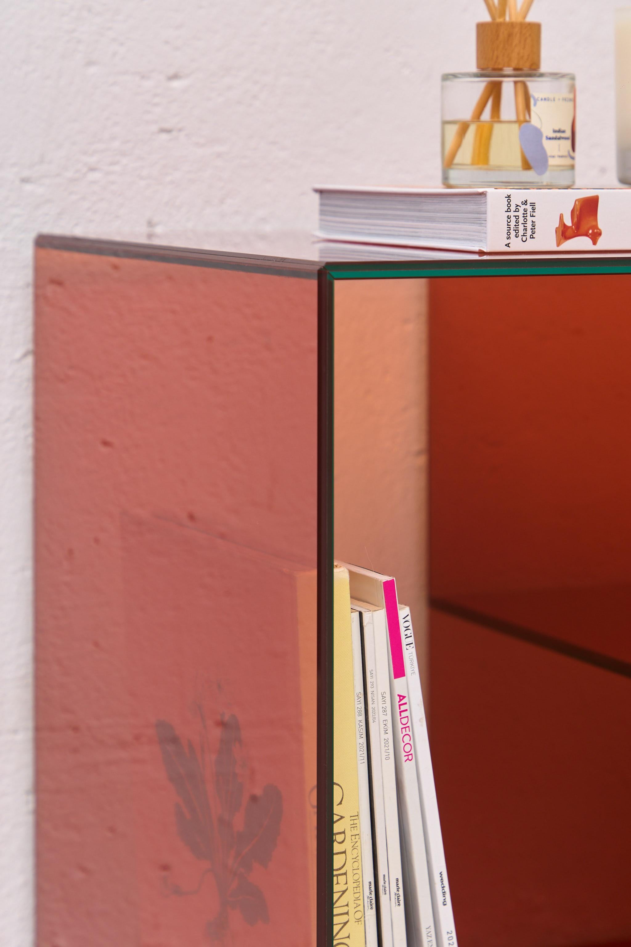 Contemporary Roly Midi Orange Trolley by Studio Monsoleil For Sale