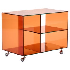 Roly Midi Orange Trolley by Studio Monsoleil