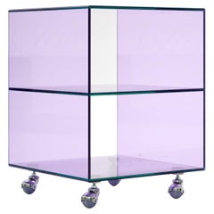 Table d'appoint Roly Mini Lilas Glass