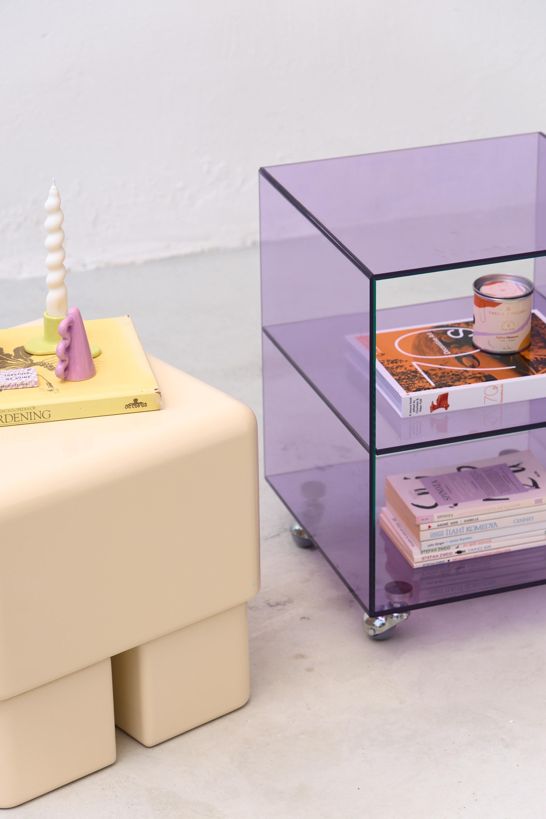 Mini chariot Lilas de Studio Monsoleil en vente 3