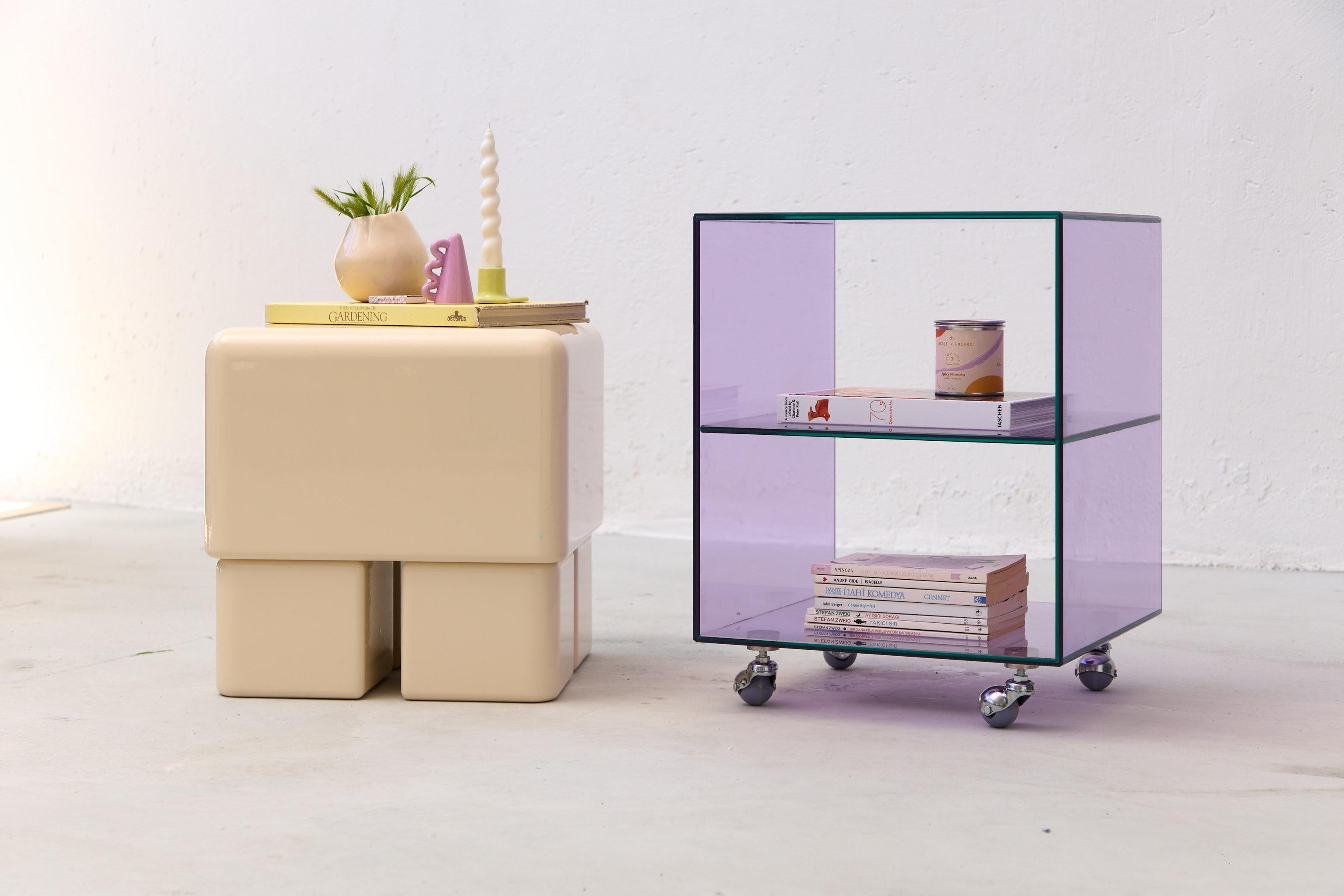 Mini chariot Lilas de Studio Monsoleil en vente 9