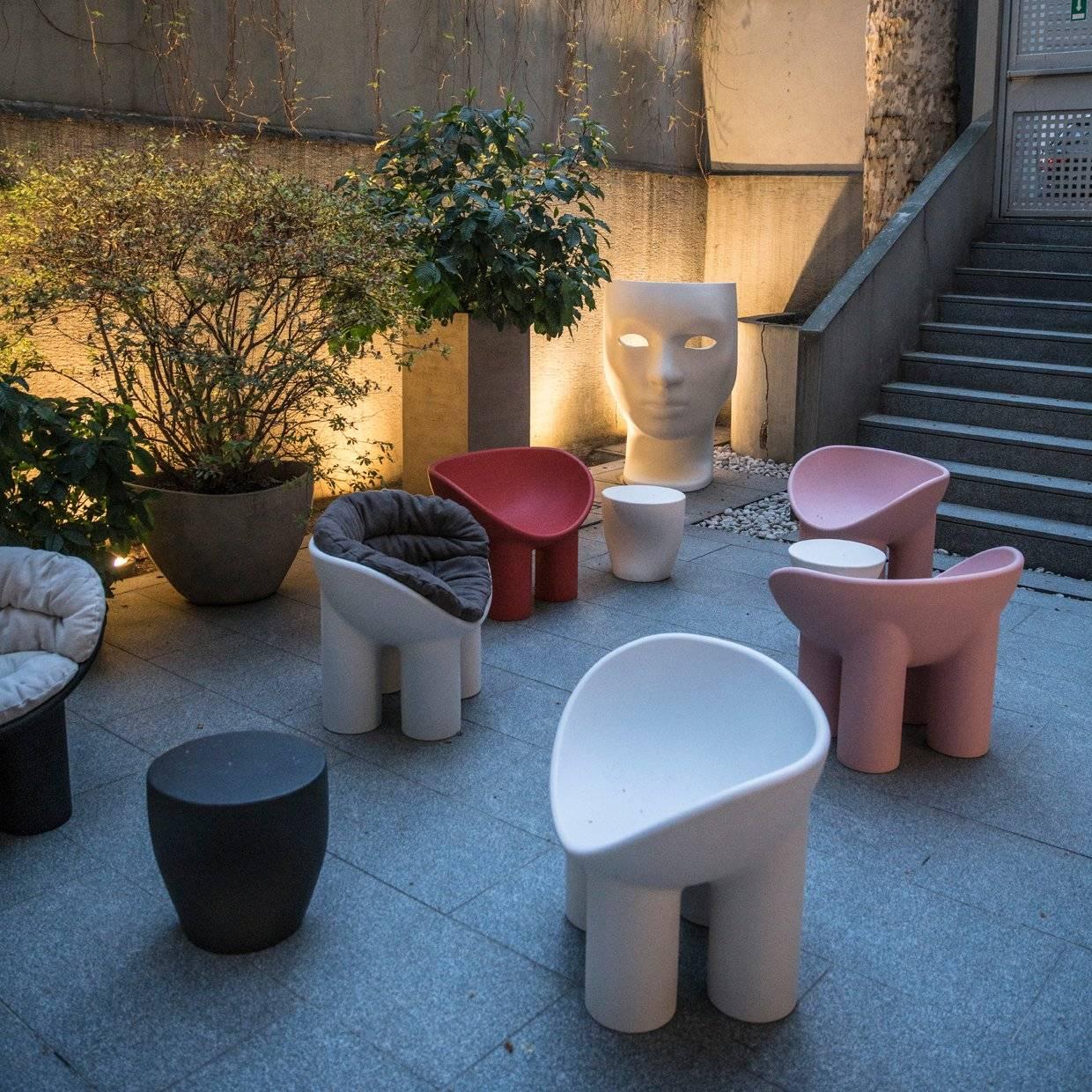 driade roly poly armchair