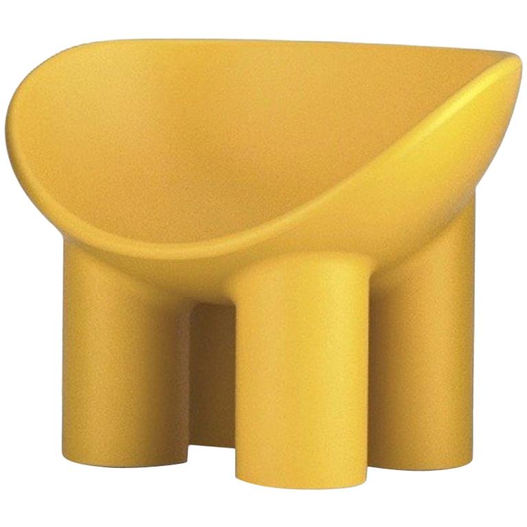 Roly Poly Armchair in Ochre by Faye Toogood for Driade