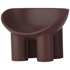 Roly Poly Armchair in Peat by Faye Toogood for Driade
