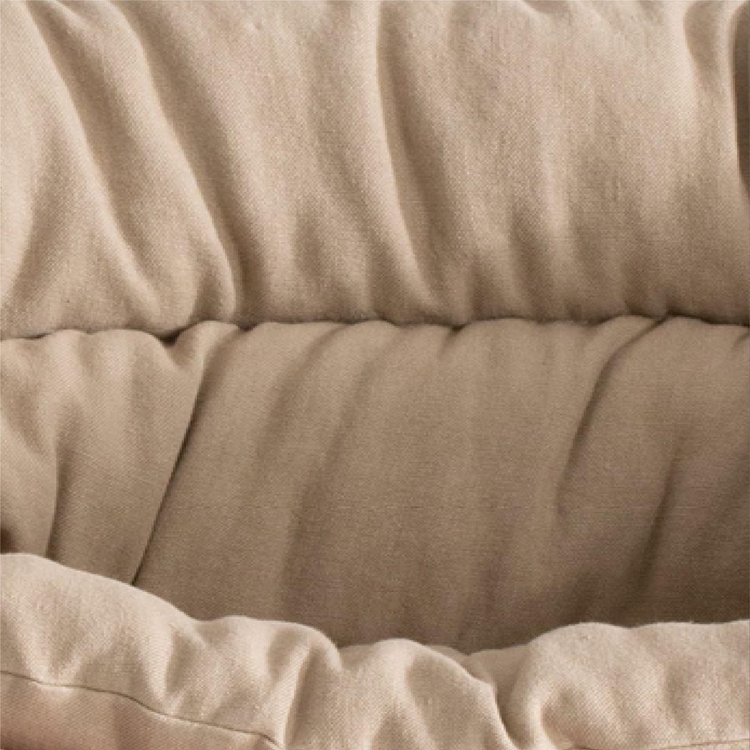 Roly Poly Cushion Cat.C_Barcellona_Marrone Chiaro 080 In New Condition For Sale In Beverly Hills, CA
