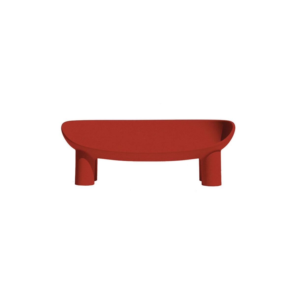 Contemporary Roly Poly Polyethylene Sofa in Ochre by Faye Toogood For Sale