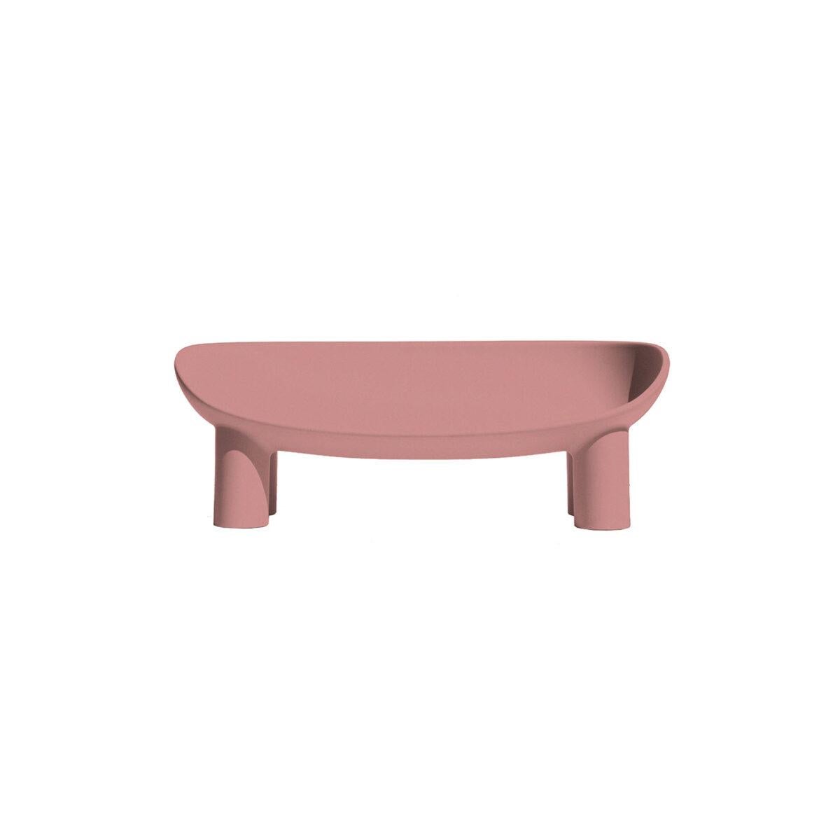 Plastic Roly Poly Polyethylene Sofa in Ochre by Faye Toogood For Sale