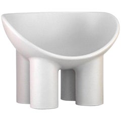 Roly Poly Small Chair in Concrete by Faye Toogood for Driade