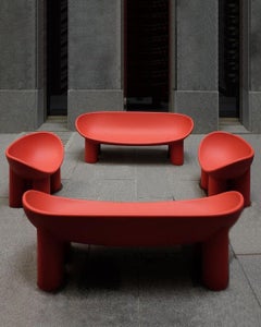 Roly Poly Sofa Red Brick By Driade