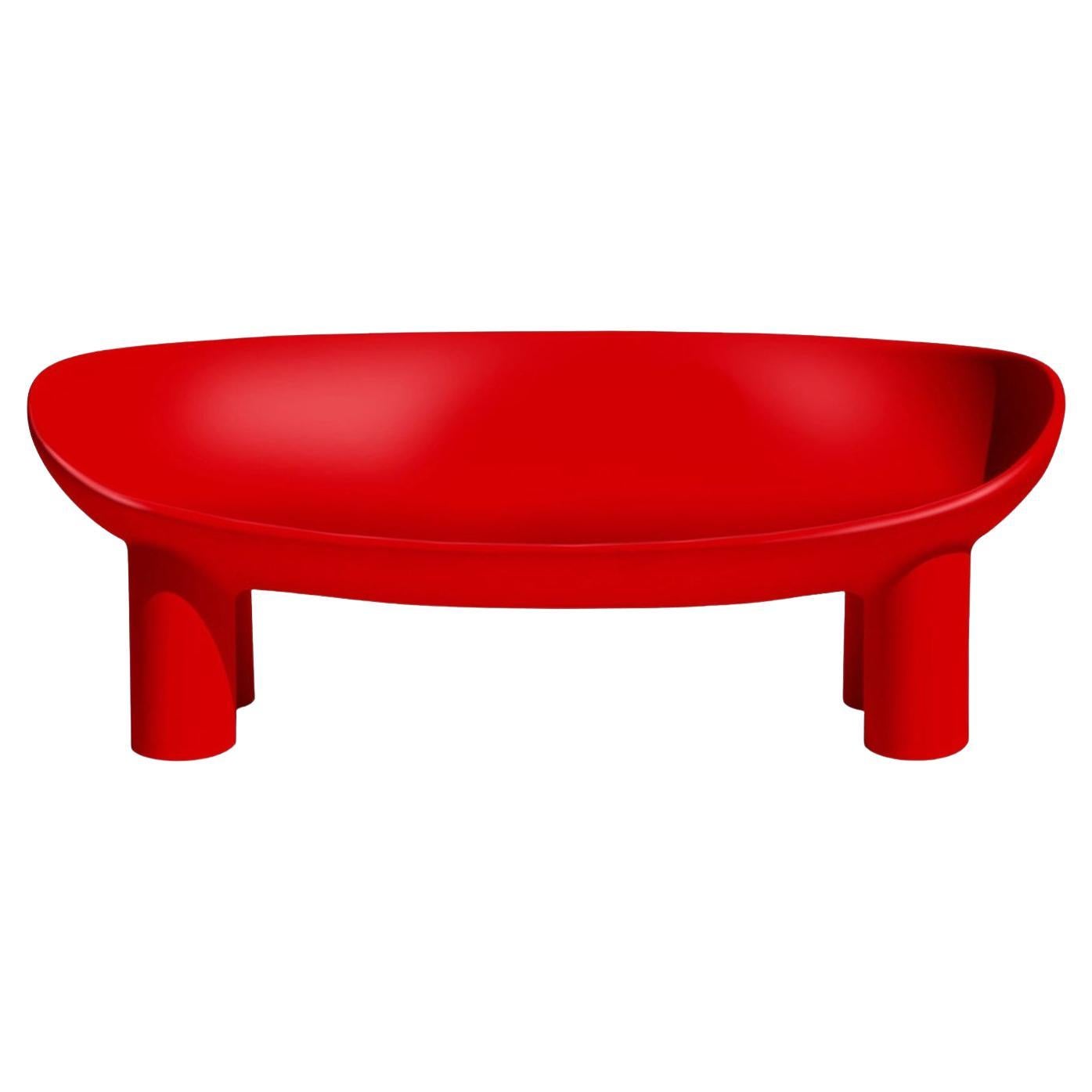 Roly Poly Sofa Red Brick By Driade For Sale