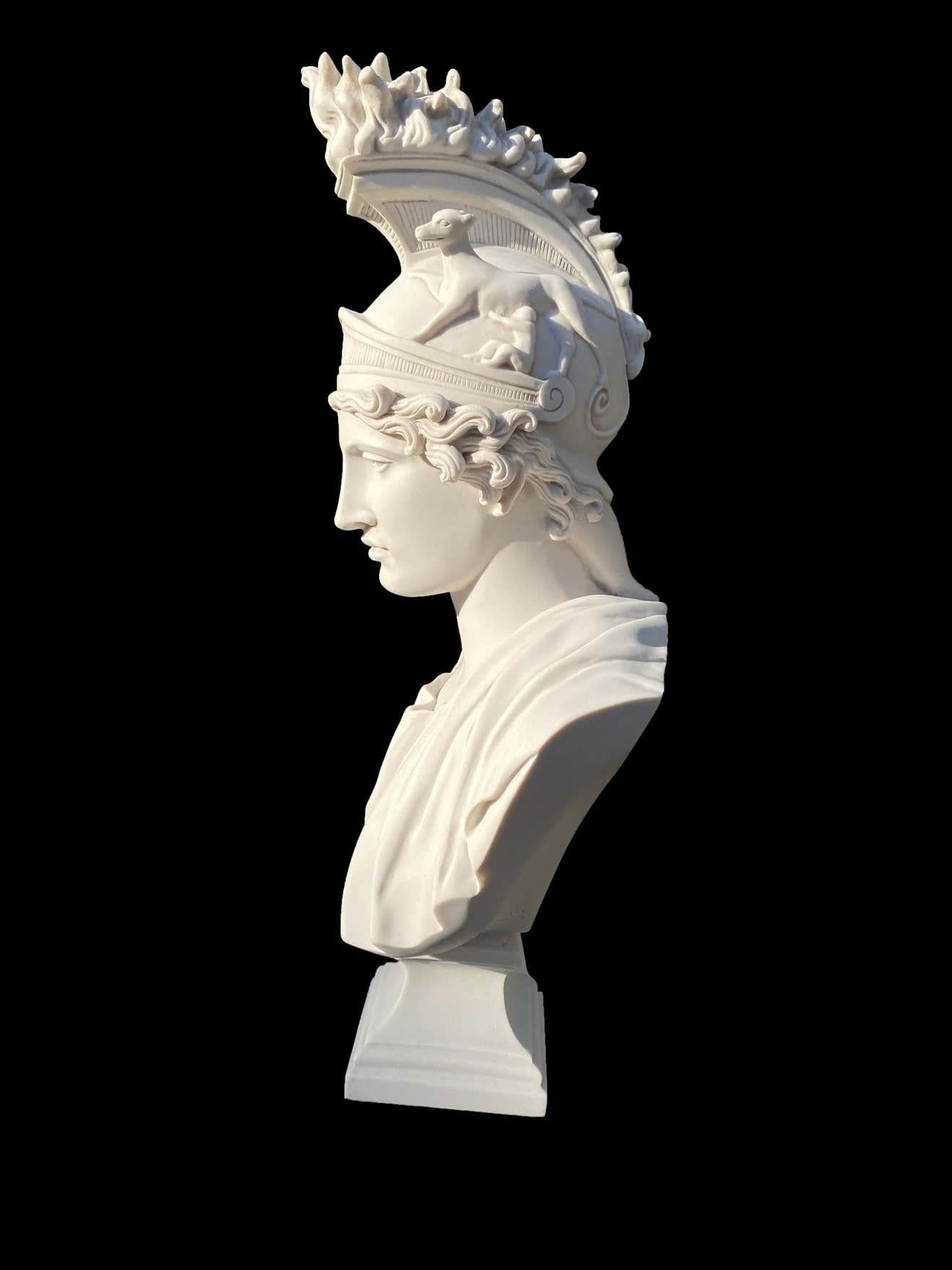 European Roma Bust Sculpture, 20th Century