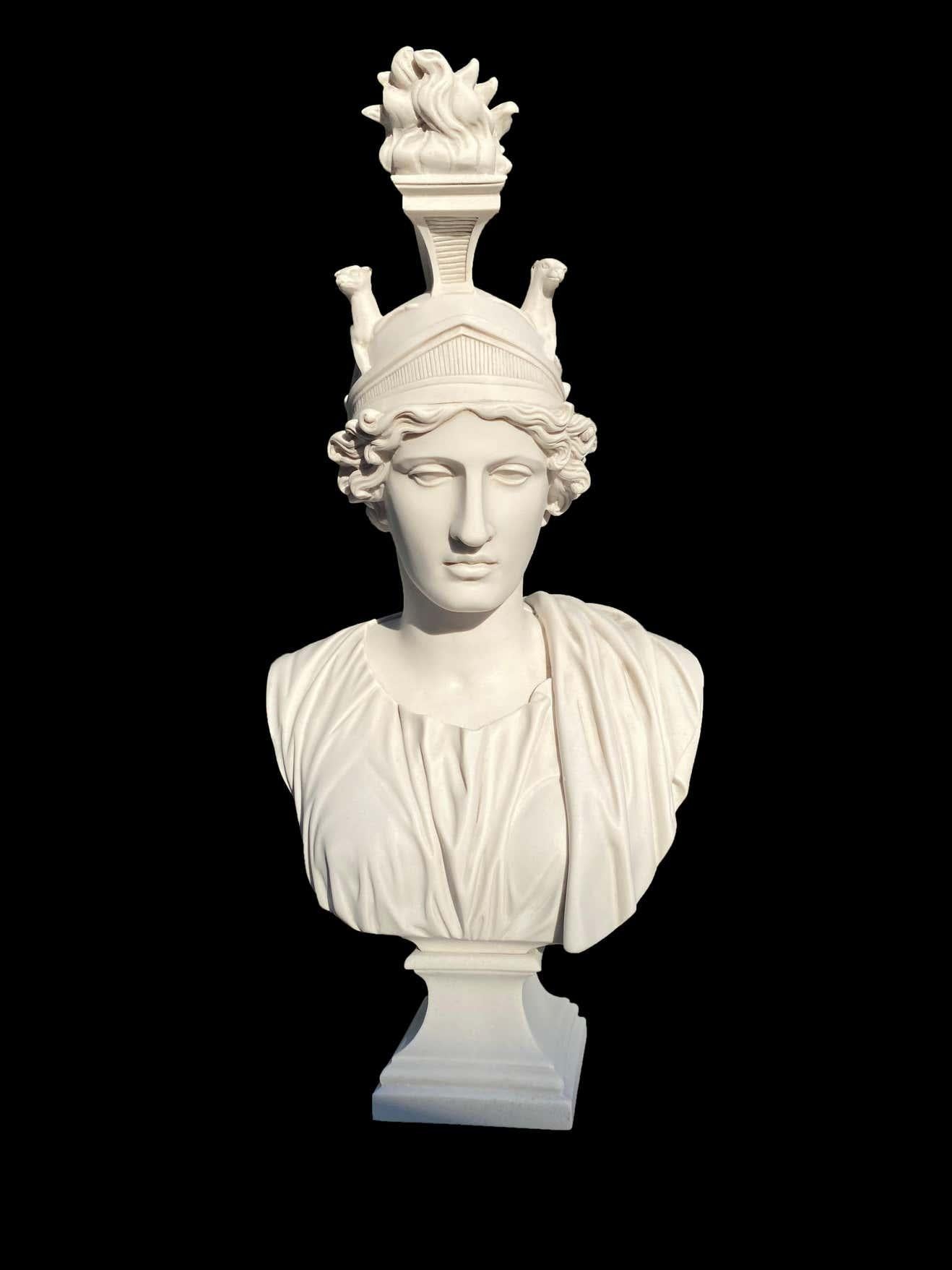 Roma Bust Sculpture, 20th Century 4