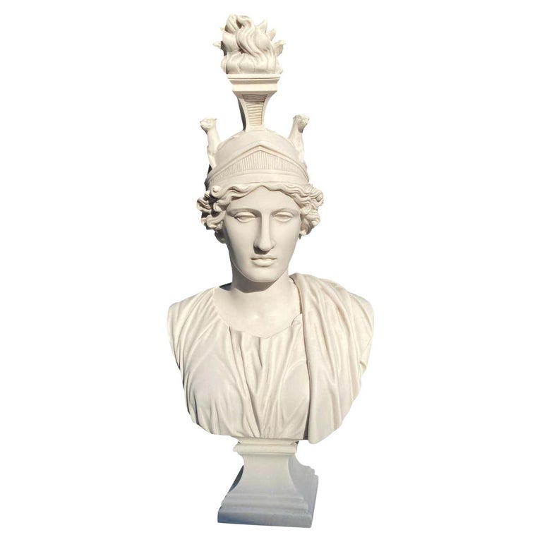 Roma Bust Sculpture, 20th Century For Sale