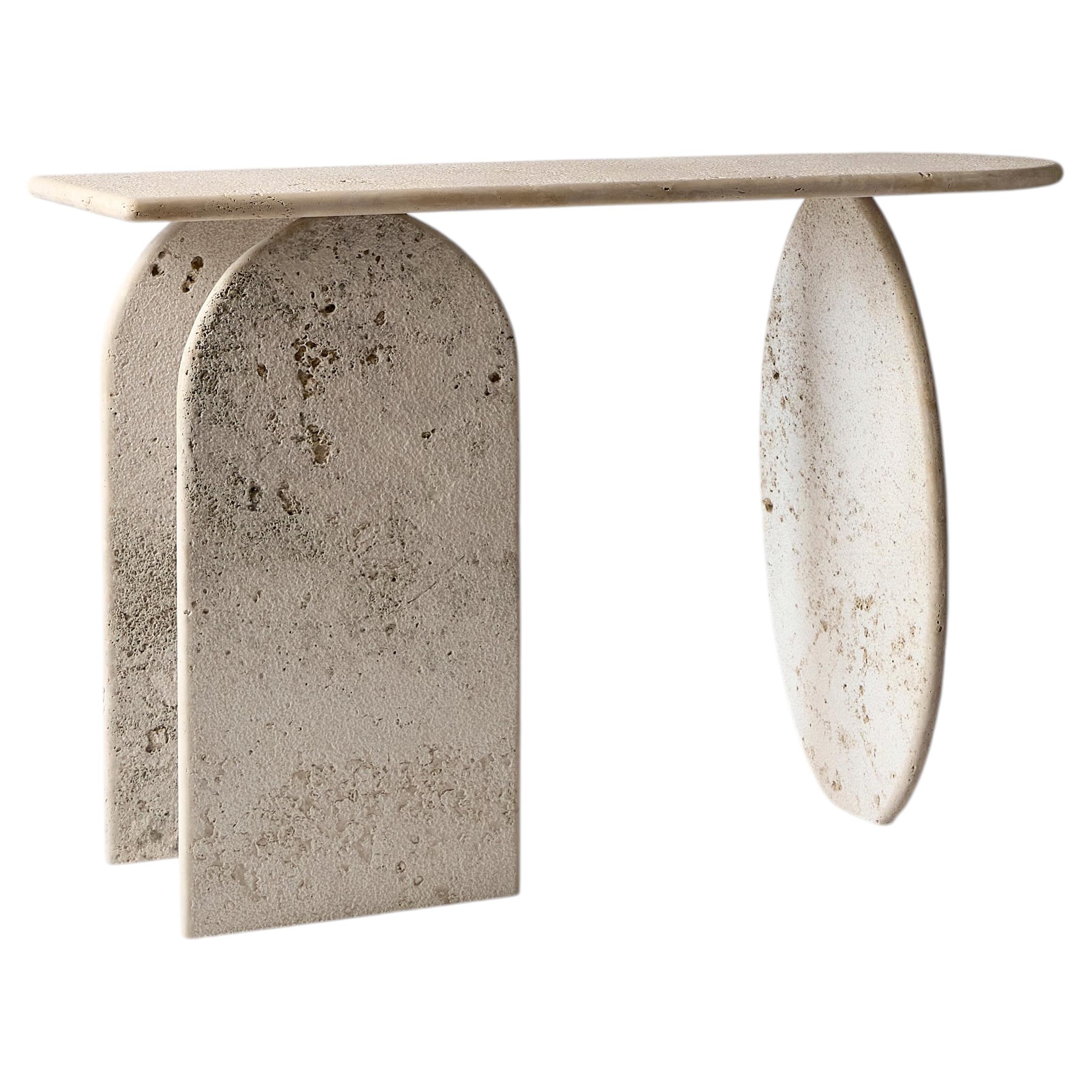 ROMA Console, Architectural Minimalist Table, Made in Italy