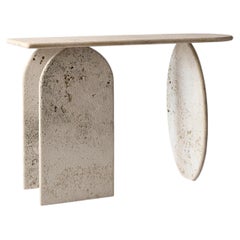 ROMA Console, Architectural Minimalist Table, Made in Italy