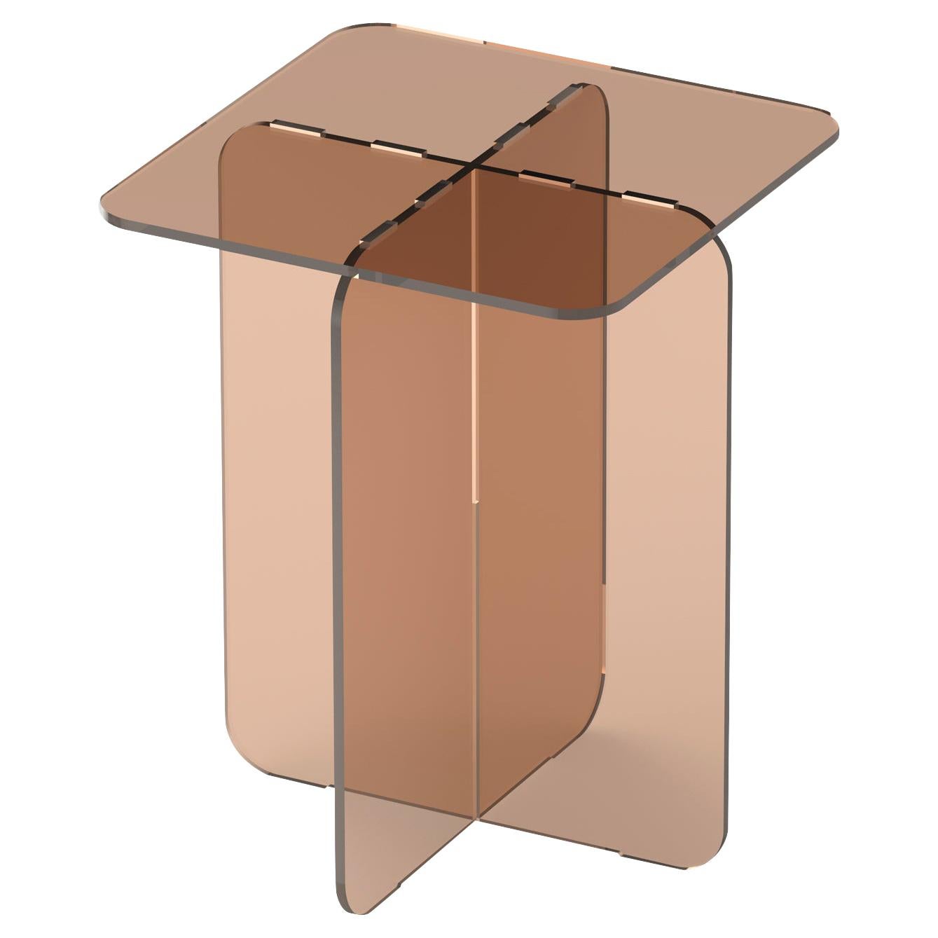 Jacuzzi Contemporary Side Table in Acrylic and Foam For Sale at 1stDibs