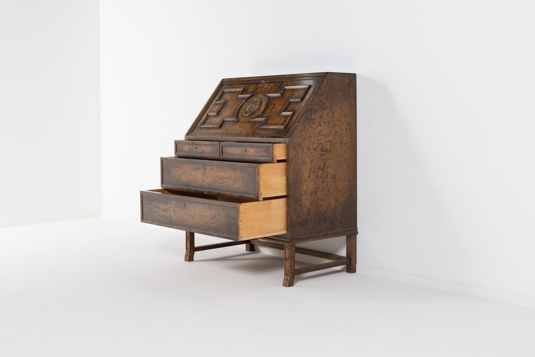 Swedish ‘Roma’ dresser/chiffonier by Axel Einar Hjorth for Bodafors, 1920s For Sale