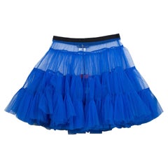 Roma e Tosca Azure Blue Tutu Underskirt 10 Yrs