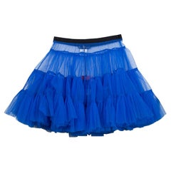 Roma e Tosca Azure Blue Tutu Underskirt 10 Yrs