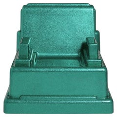 Roma Green Armchair, by Marco Zanini for Memphis Milano Collection