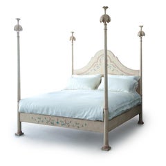 Roma Ivory King Size Bed