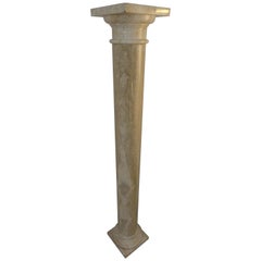 'Roma' Large Column or Pillar in Italian Travertine Limestone by Element&Co.