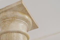 'Roma' Large Column or Pillar in Italian Travertine Limestone by Element&Co.