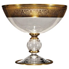 Roma Large Glass Fruit Bowl by Vetrerie di Empoli