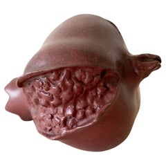 Romã Sculpture with Red Patina by Lucas Recchia, 2023