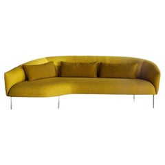 Roma - Sofa in fabric with chaiselounge by Jonas Wagell for Tacchini