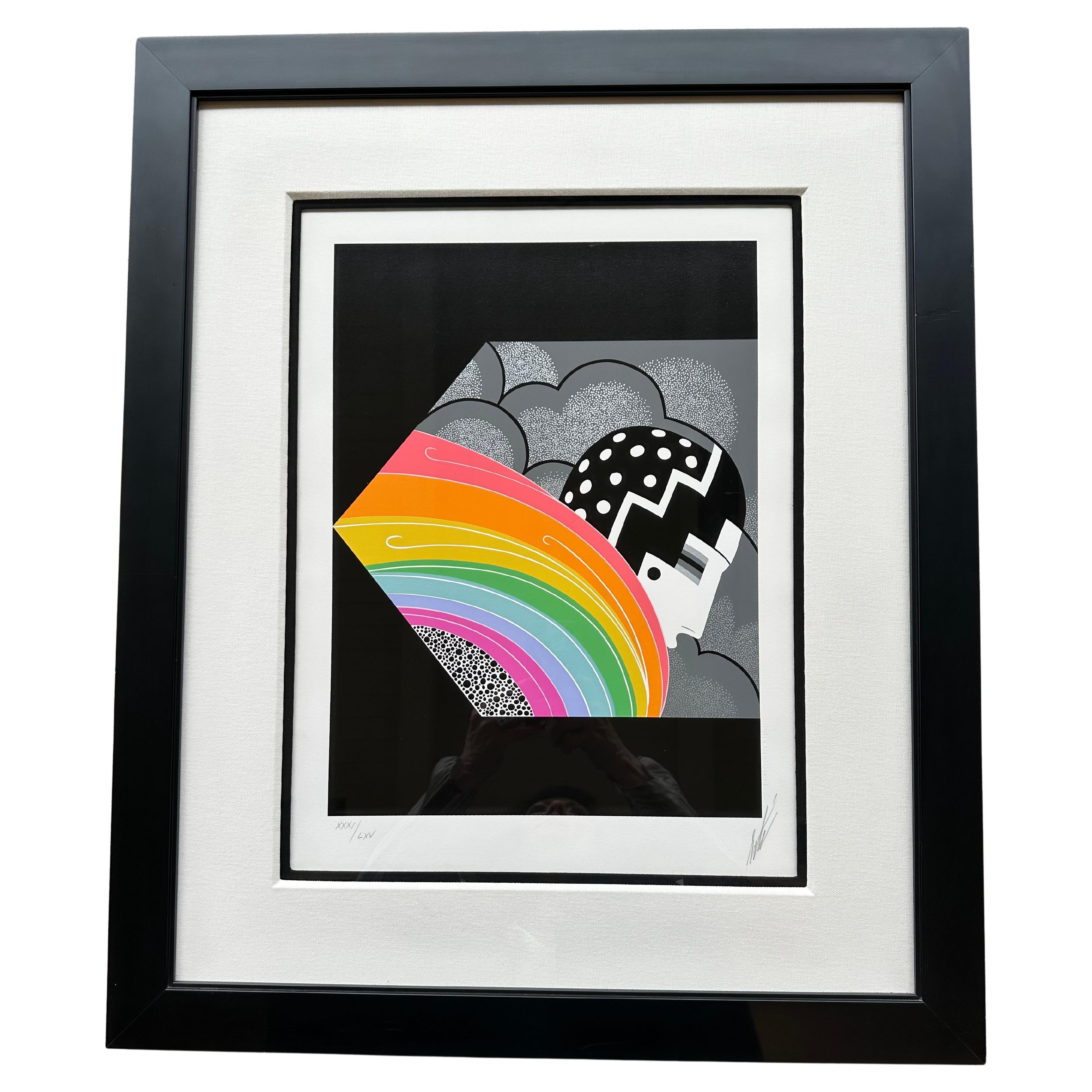Romain De Tirtoff alias Erte - Romain de Tirtoff Serigrafia con motivo Art Deco in edizione limitata