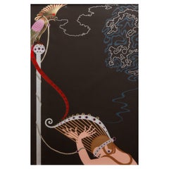 Romain Erte De Tirtoff/Erte 'Enchanted Melody'. Silkscreen in Color, 1983