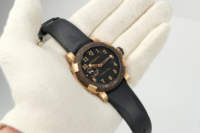 Romain Jerome Titanic DNA 18 Karat Rose Gold 37 of 500 For Sale at