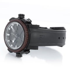 Romain Jerome  Titanic-DNA Black Octopus Black Rubber Automatic Men's Watch