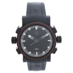 Used Romain Jerome  Titanic-DNA Black Octopus Black Rubber Automatic Men's Watch 