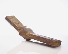 «Poutre» (Viga), de Romain Langlois: escultura contemporánea en bronce con efecto trampantojo