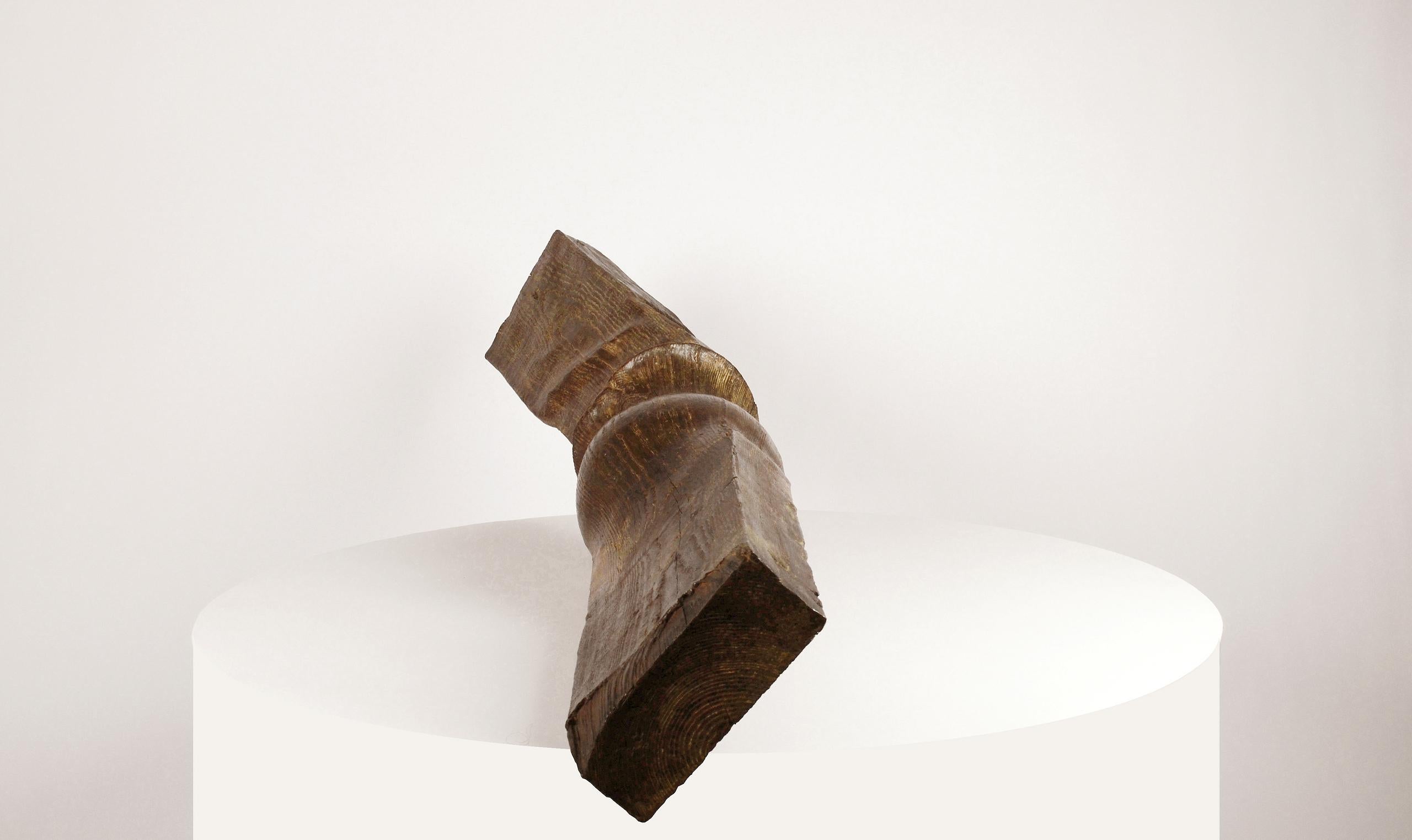 Poutre (Beam) by Romain Langlois - Trompe-l'œil bronze sculpture For Sale 7
