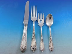 Romaine by Reed and Barton Sterling Silver Flatware Service for 12 Dinner 198 Pc