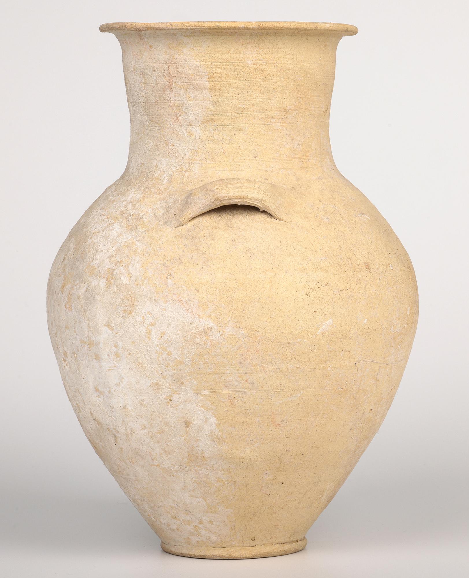 Roman Ancient Pottery Amphora Twin Handled Vessel 400BC 3